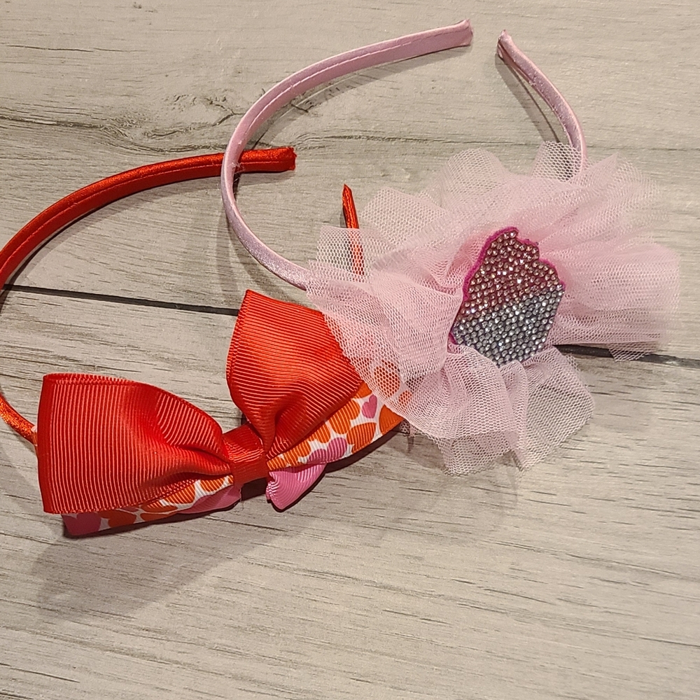 🍦Girls bow headband bundle